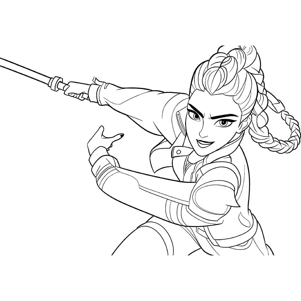 Målarbild KPop Demon Hunters för 3-åriga Barn