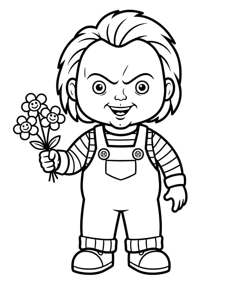 Målarbilder Chucky