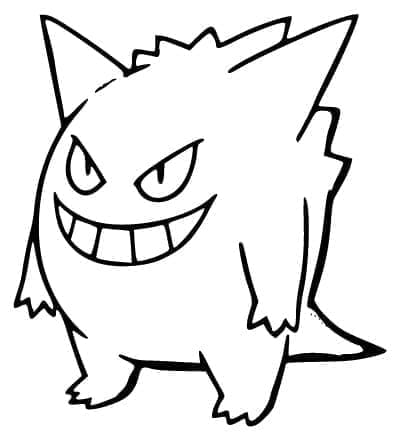 Målarbild Gratis Gengar för Barn