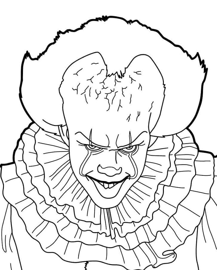 Målarbild Gratis Pennywise