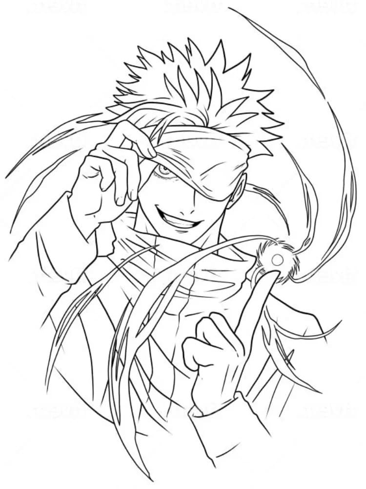 Målarbild Kostnadsfri bild av Satoru Gojo