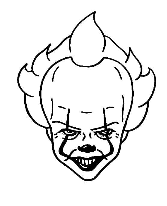 Målarbild Pennywise 6