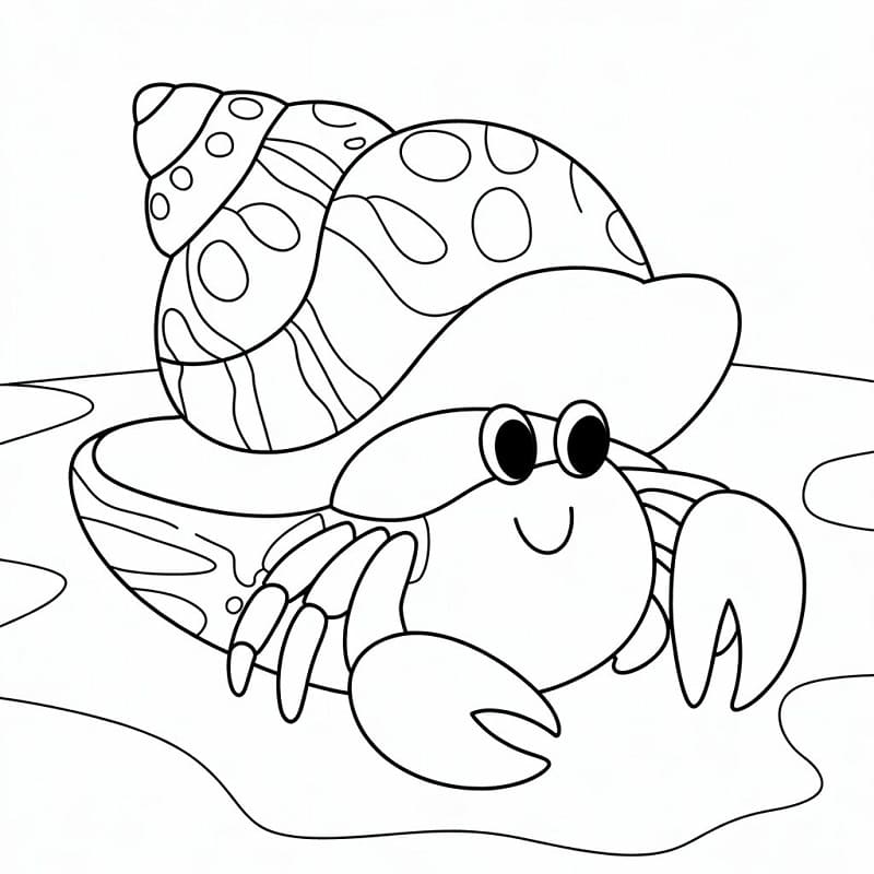 Målarbild Bedårande eremitkräfta