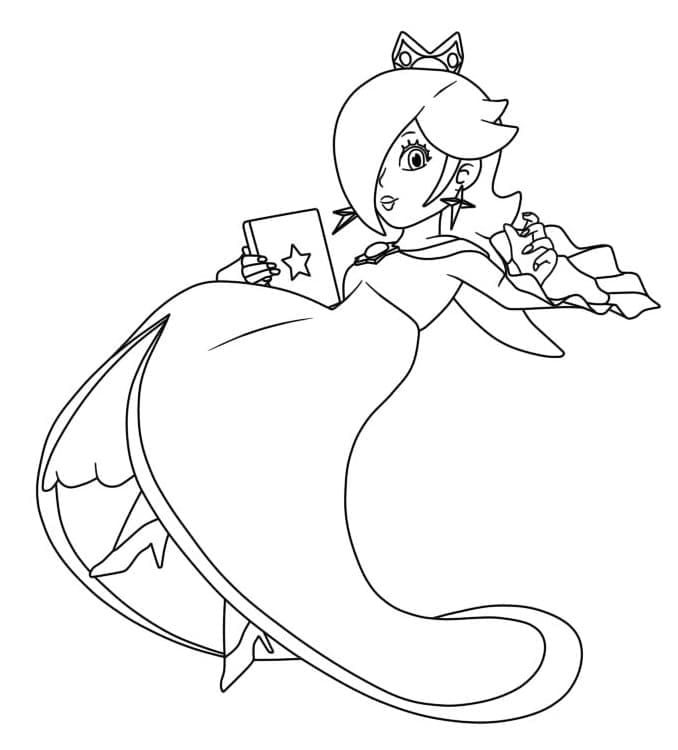 Målarbild Rosalina Bild