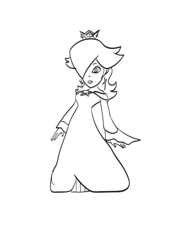 Målarbild Teckning av Rosalina