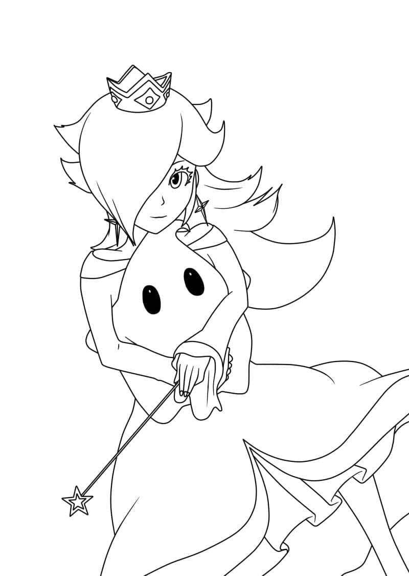 Målarbild Väldigt Vacker Rosalina