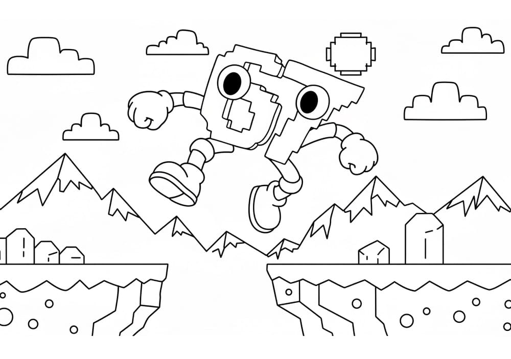 Målarbild Animerad 67 Brainrot