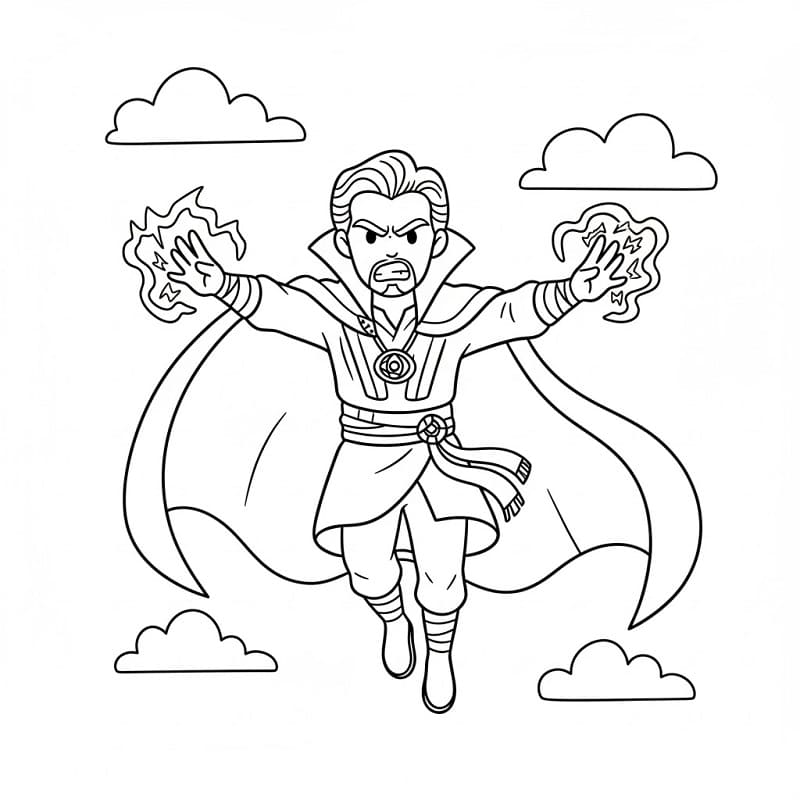 Målarbilder Doctor Strange
