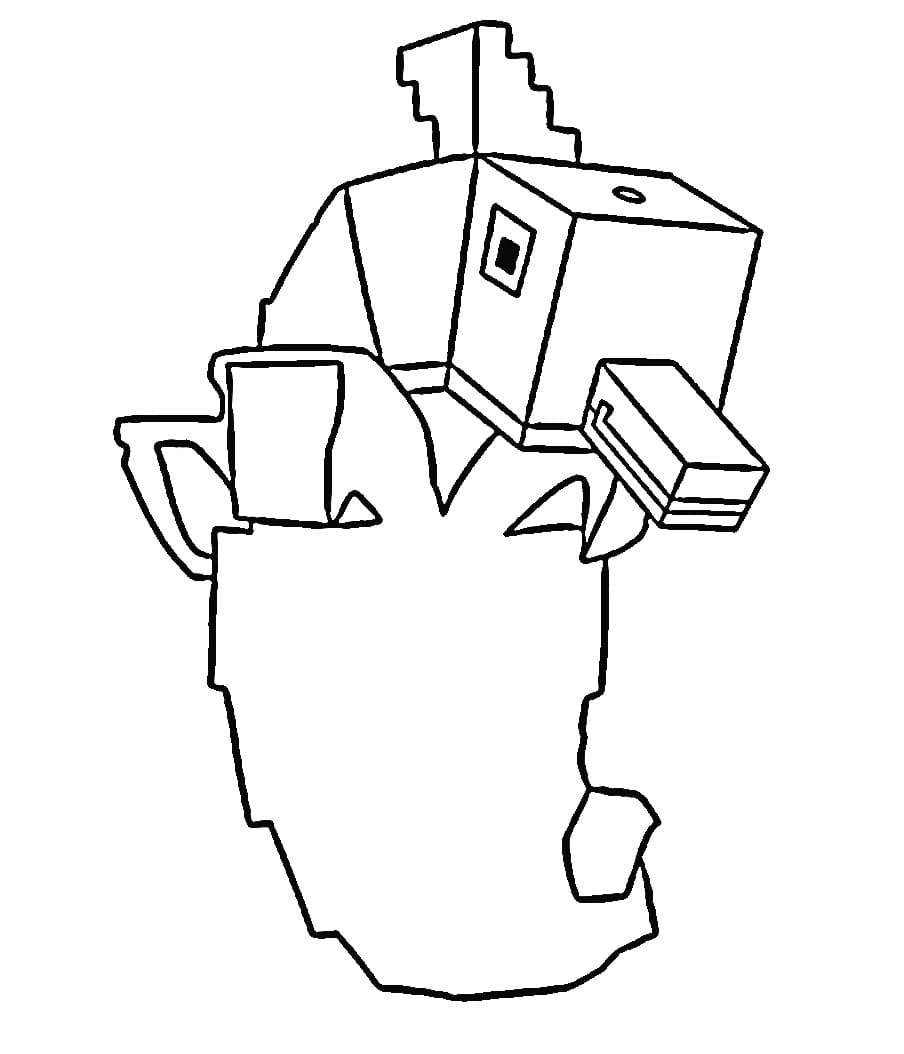 Målarbild Bananita Dolphinita från Steal a Brainrot