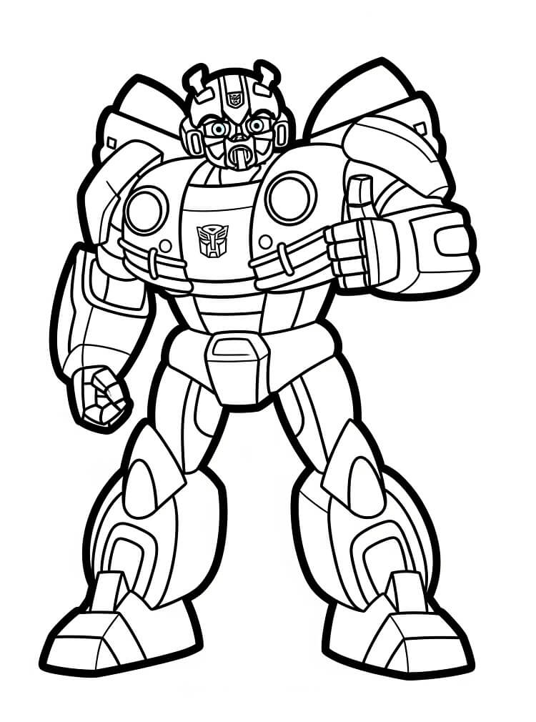 Målarbild Bumblebee 2