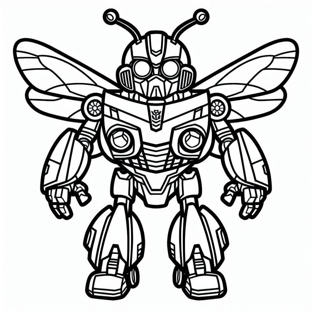 Målarbild Bumblebee 3
