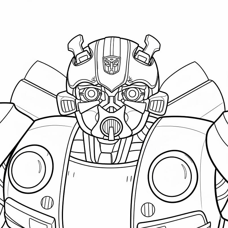 Målarbild Bumblebee 5