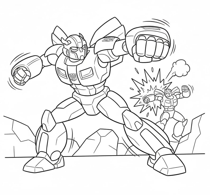 Målarbilder Bumblebee