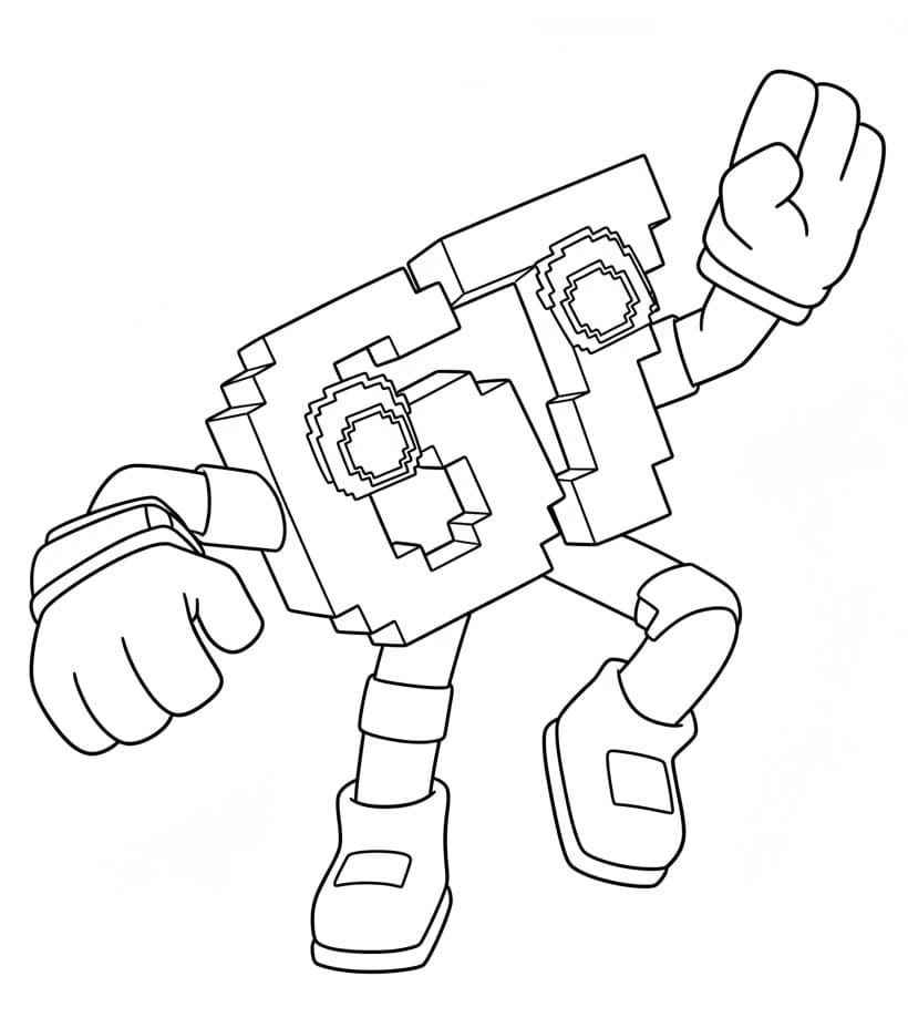 Målarbild Fantastisk 67 Brainrot