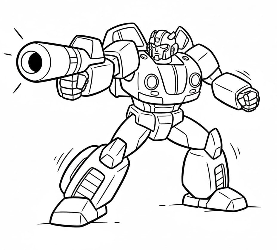 Målarbild Fantastisk Bumblebee