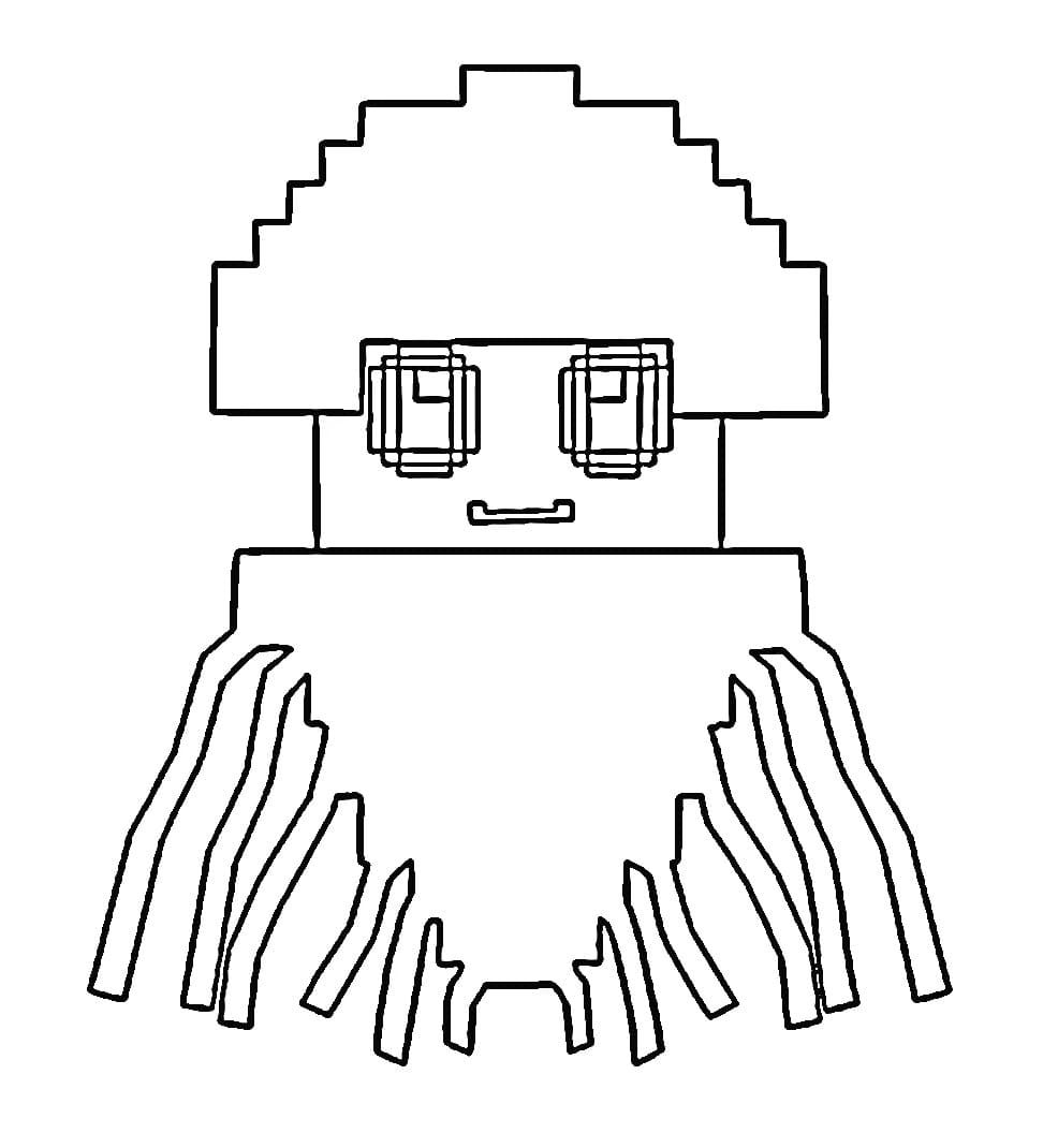 Målarbild Graipuss Medussi från Steal a Brainrot