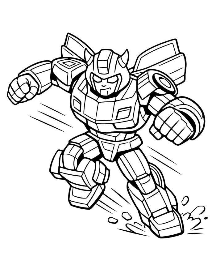 Målarbild Gratis Bumblebee