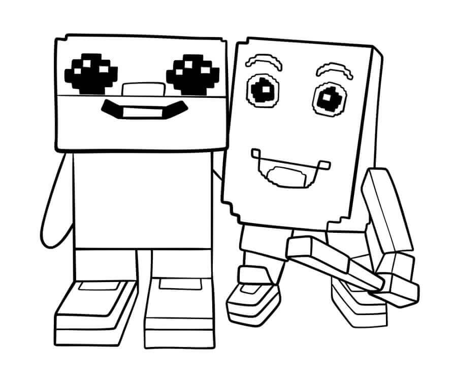 Målarbilder Steal a Brainrot