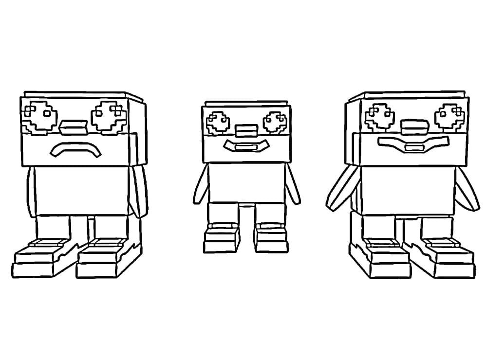Målarbild Los Tungtungtungcitos från Steal a Brainrot