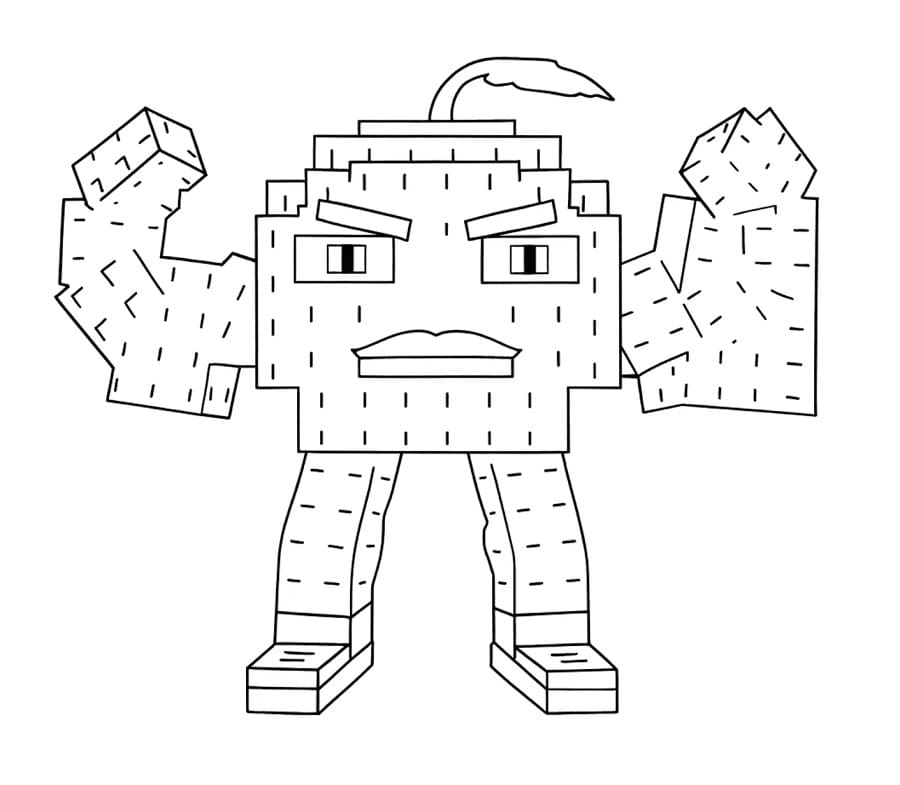 Målarbild Odin Din Din Dun från Steal a Brainrot