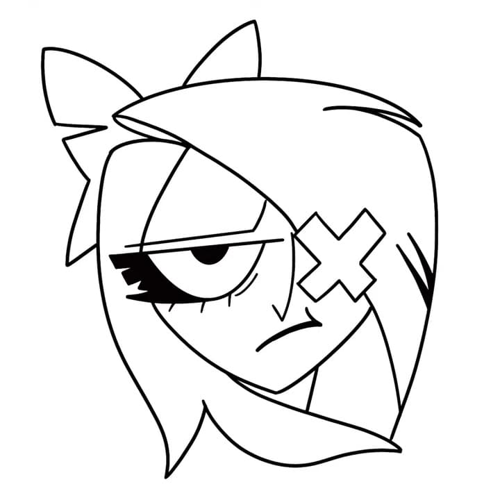 Målarbild Gratis Utskrivbar Hazbin Hotel