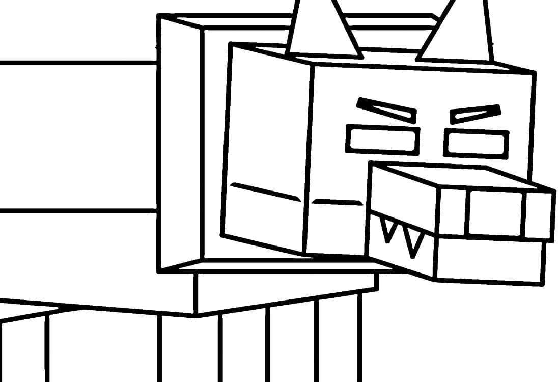 Målarbild 99 Nätter i Skogen Varg