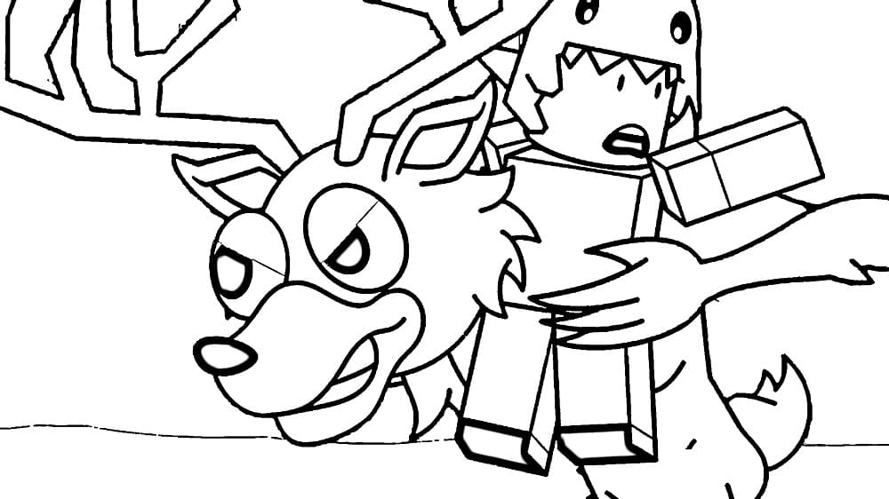 Målarbild 99 Nätter i Skogen för Barn