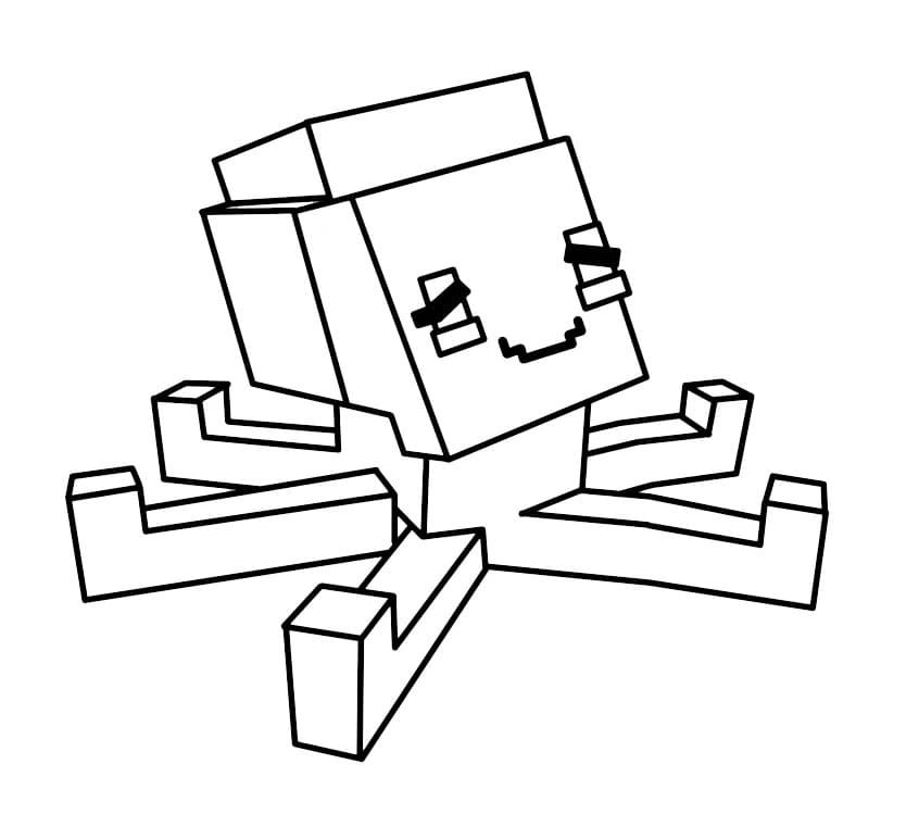 Målarbild Bläckfisk från Grow a Garden