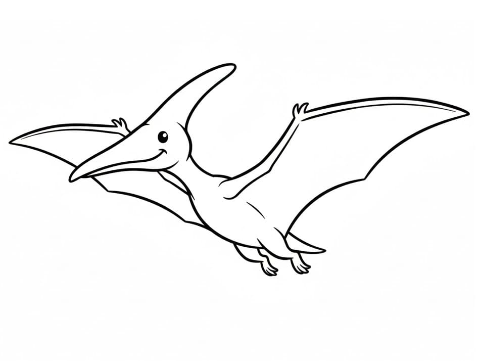 Målarbilder Pterodactyl