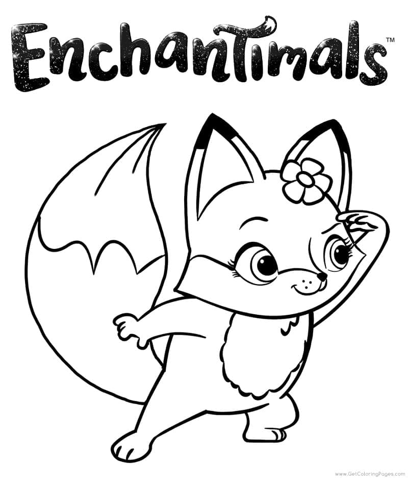 Målarbild Flick Enchantimals