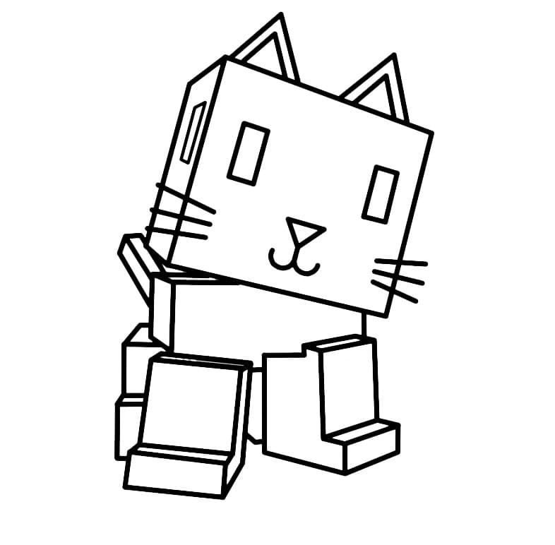 Målarbild Katt från Grow a Garden