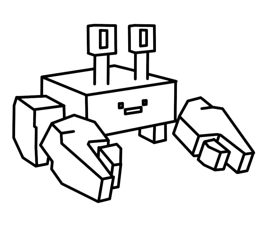 Målarbild Krabba från Grow a Garden