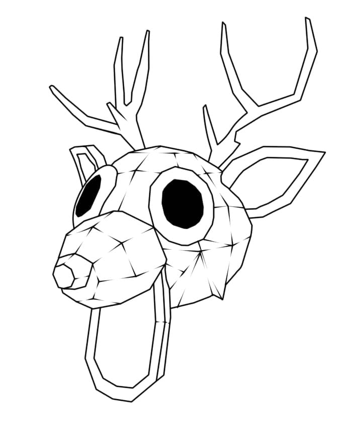 Målarbild Rådjur 99 Nätter i Skogen