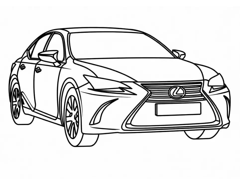 Målarbild Fin Lexus