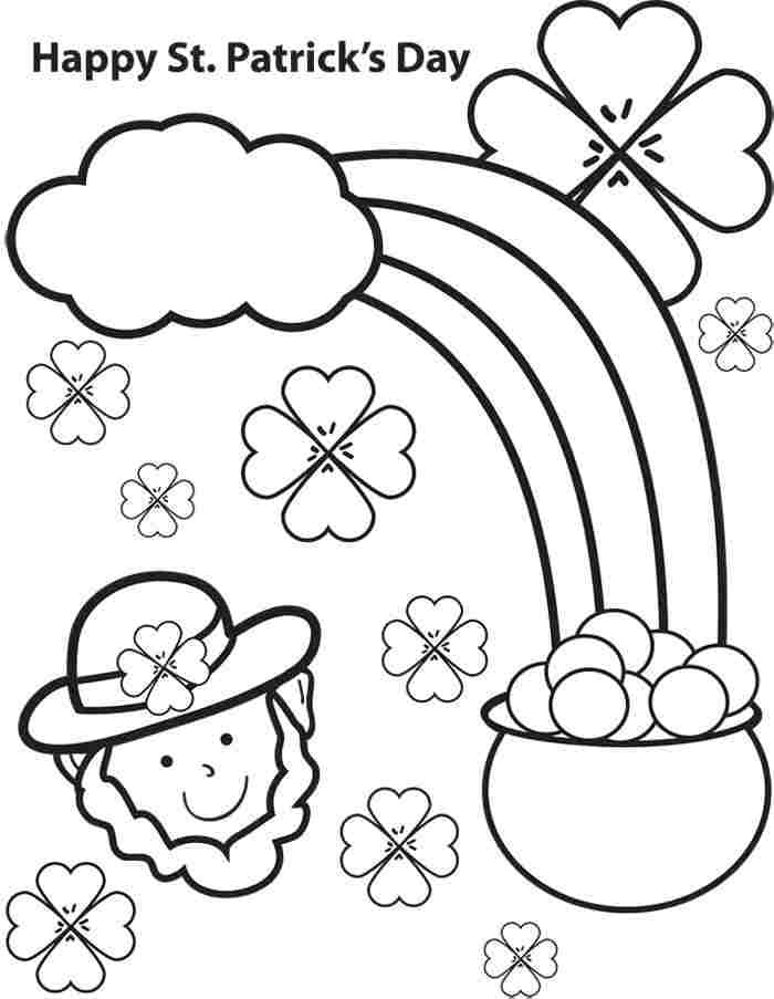 Målarbild Fira St Patricks Day