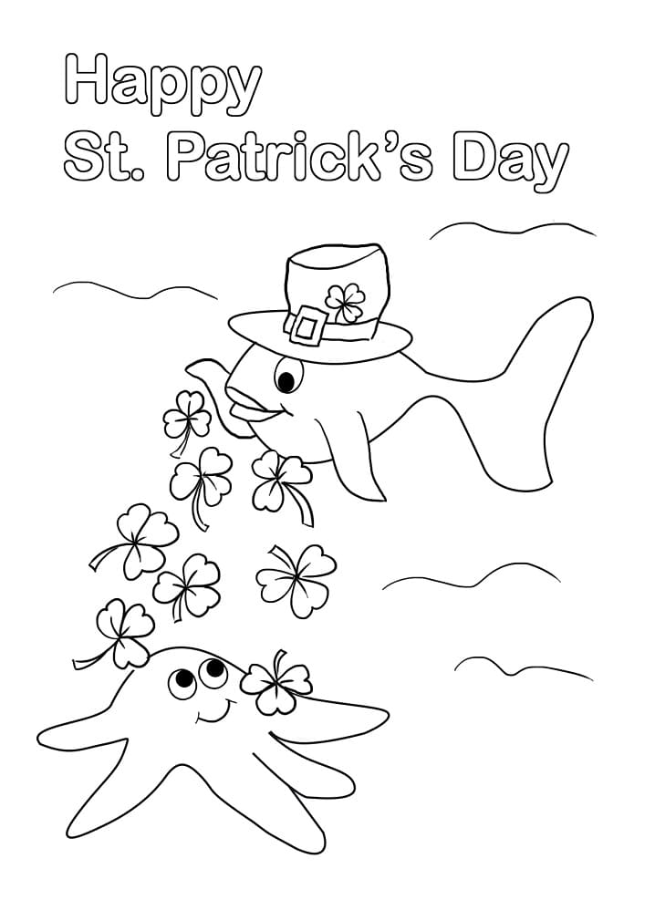 Målarbild Gratis St Patrick’s Day