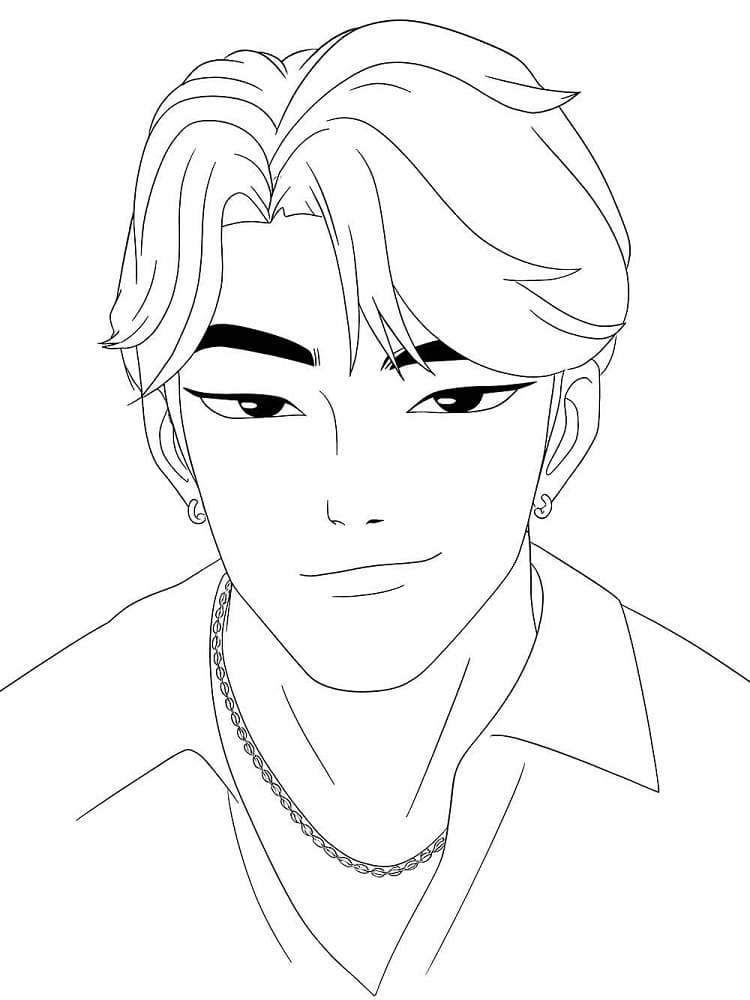 Målarbild Jinu Saja Boys