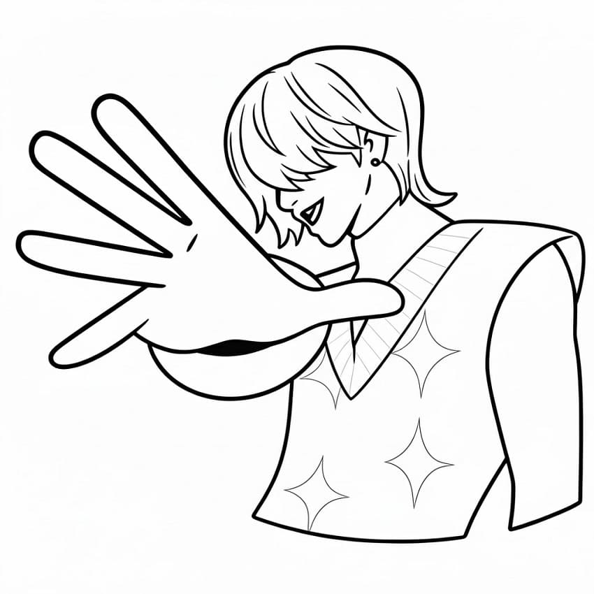 Målarbild Mystery från Saja Boys