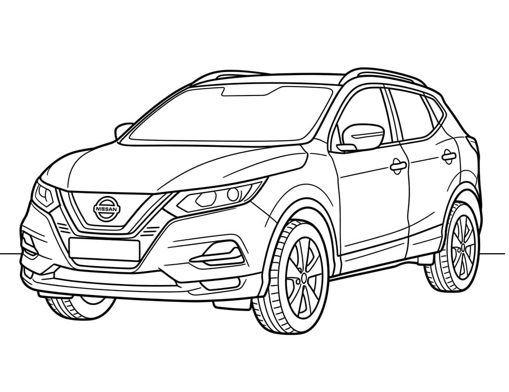 Målarbild Perfekt Nissan