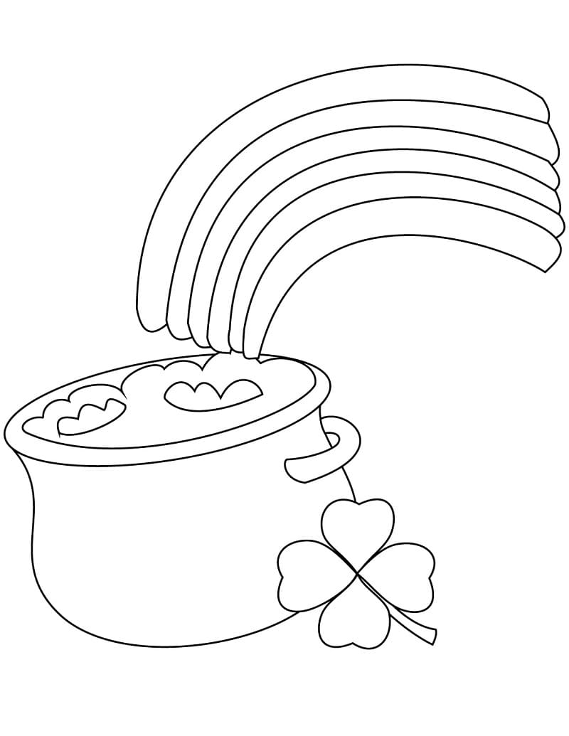 Målarbild St Patricks dag 4