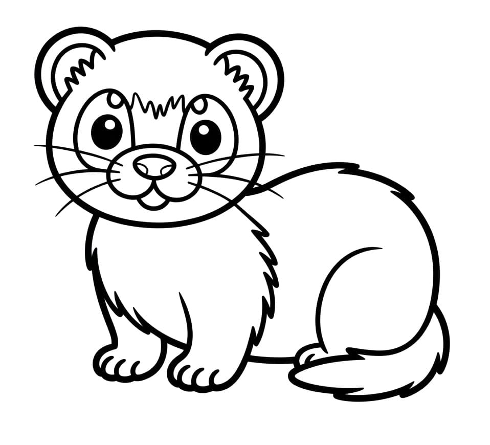 Målarbild Enkel iller