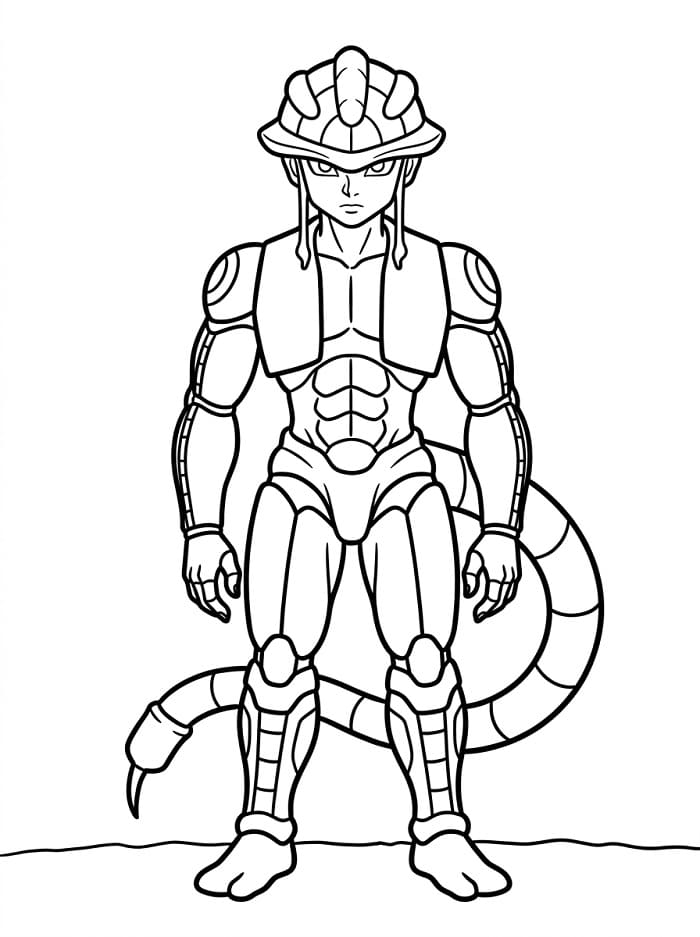 Målarbild Hunter x Hunter Meruem