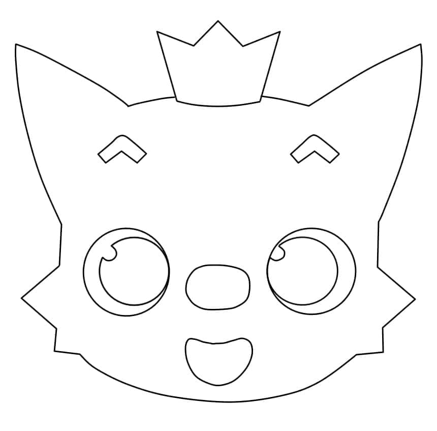 Målarbild Pinkfong Gratis Utskrivbar för Barn