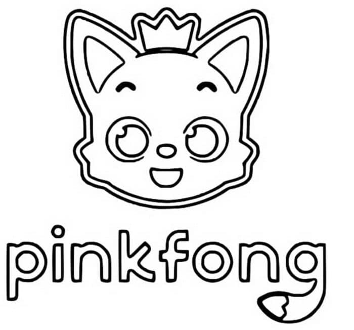 Målarbild Pinkfong Gratis för Barn