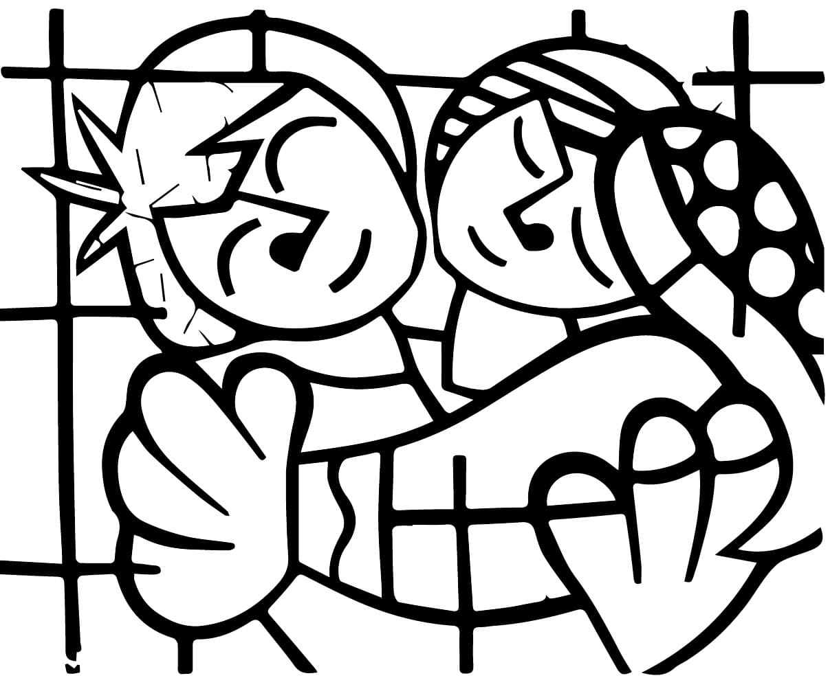 Målarbild Gratis Romero Britto för Vuxna