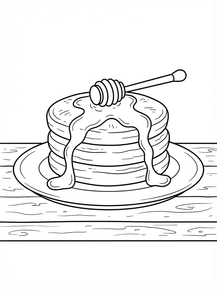 Målarbilder Pannkaka