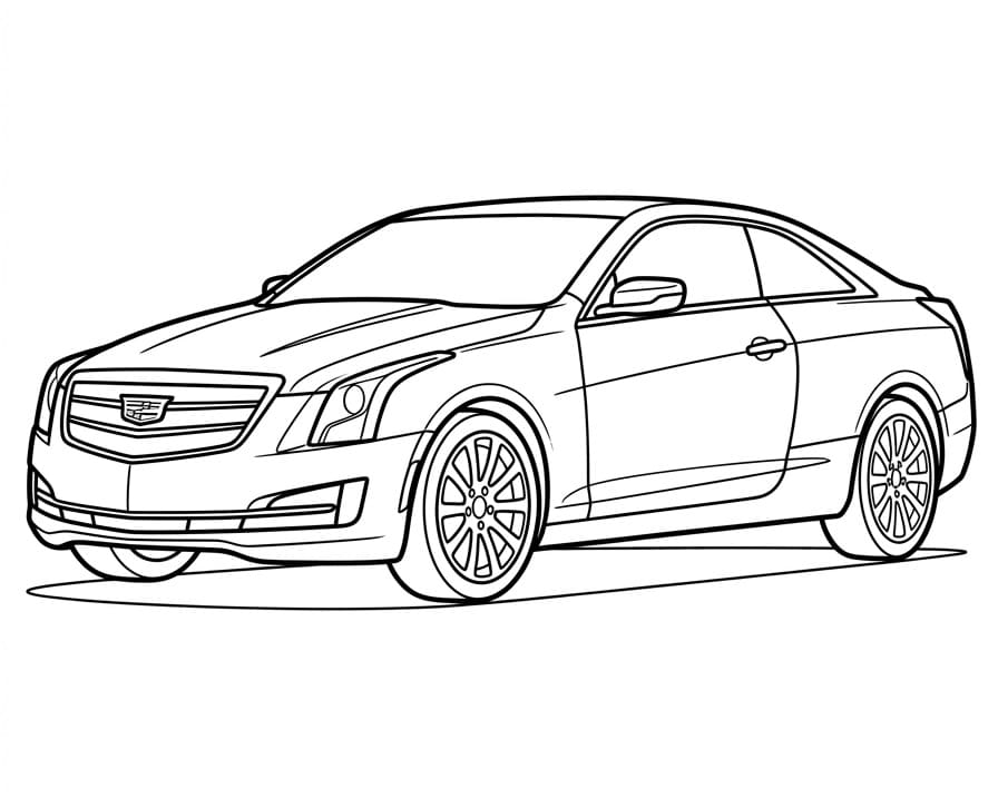 Målarbilder Cadillac
