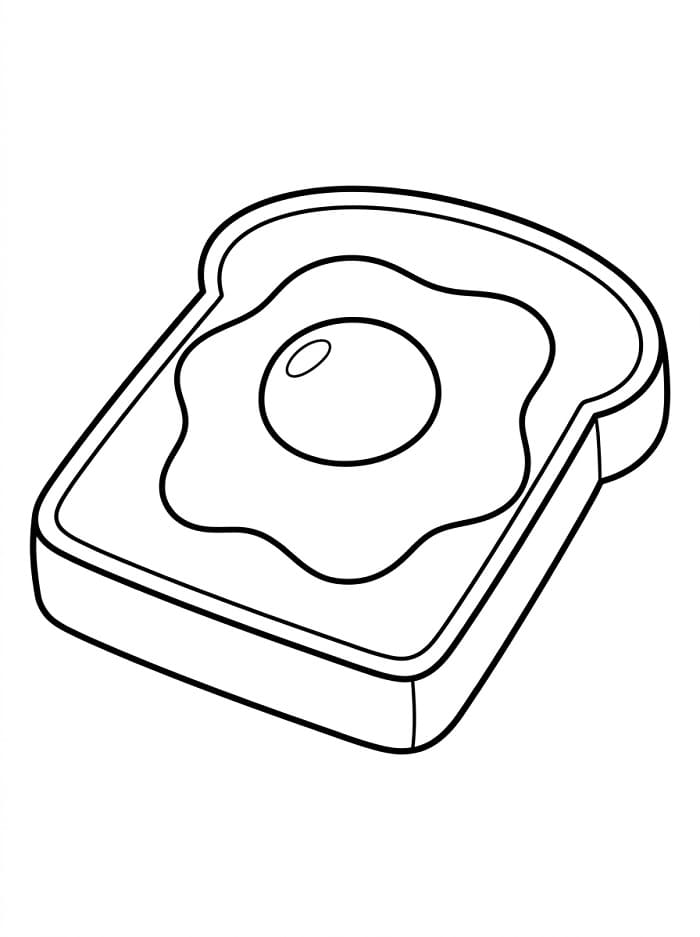 Målarbild Brödägg