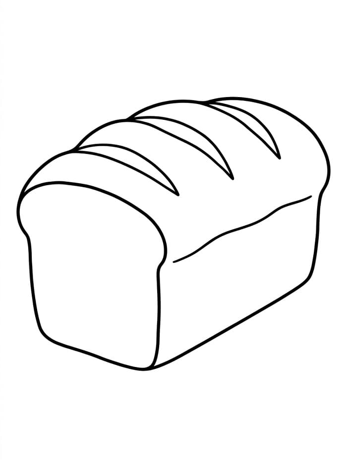 Målarbild Enkelt bröd