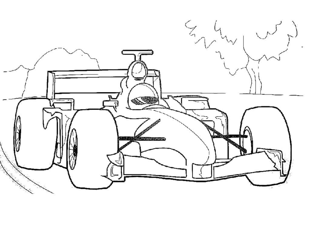 Målarbild Perfekt Formel 1